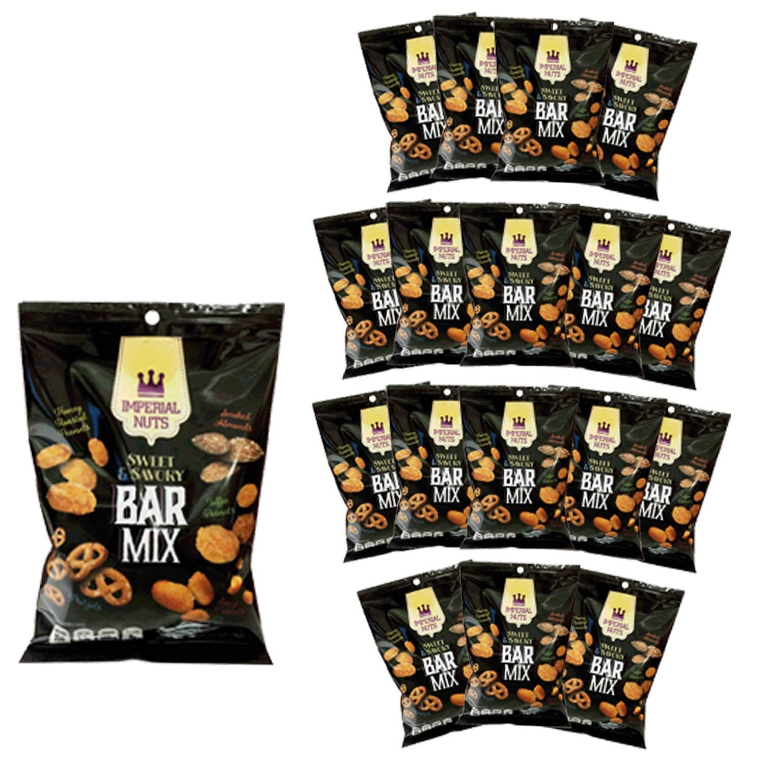 Imperial Nuts Bar AIF4 Mix Snack Packs Sweet & Savory lb) Office