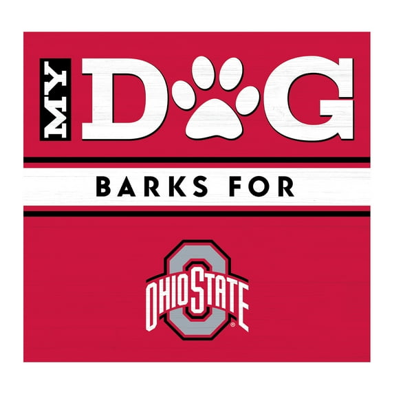 Imperial Ohio State Buckeyes 10'' Wood Wall Art