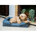 thumbnail image 1 of Imperial Petcare Luxury Small Dog Bed with Memory Foam, Grey, 1 of 4