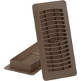 thumbnail image 1 of Imperial Plastic Floor / Ceiling Register, 4X10 In., Brown, 1 of 2