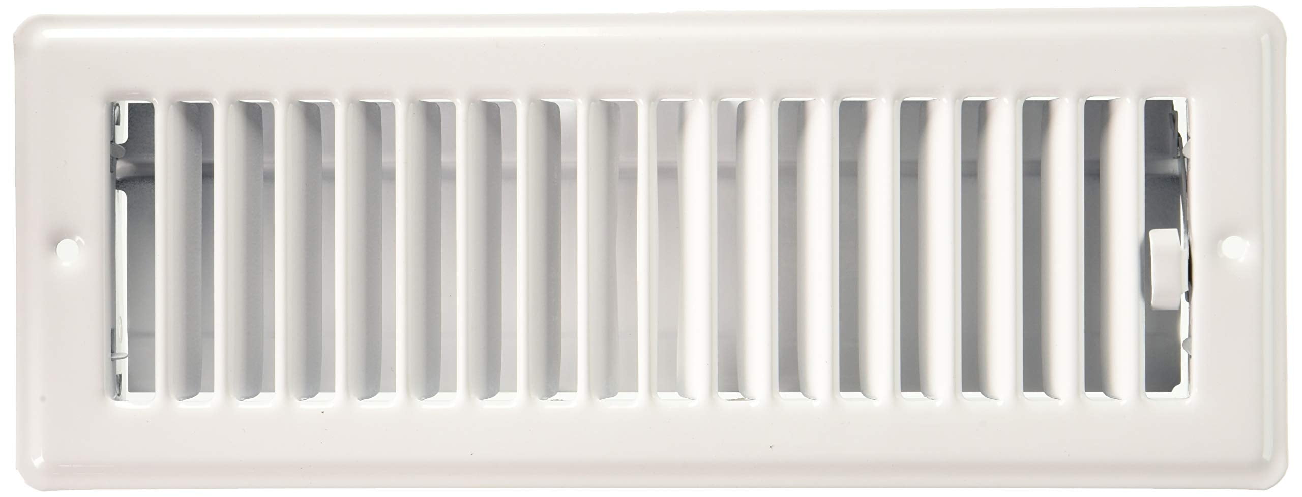 ORGILL Imperial RG0128 Ceiling Register 10 in W x 3 in H Duct Opening Steel White