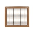 thumbnail image 1 of Imperial RG1229 Return Air Floor Grille, 8 in H x 24 in W, Heavy Gauge Steel, Brown, 1 of 2
