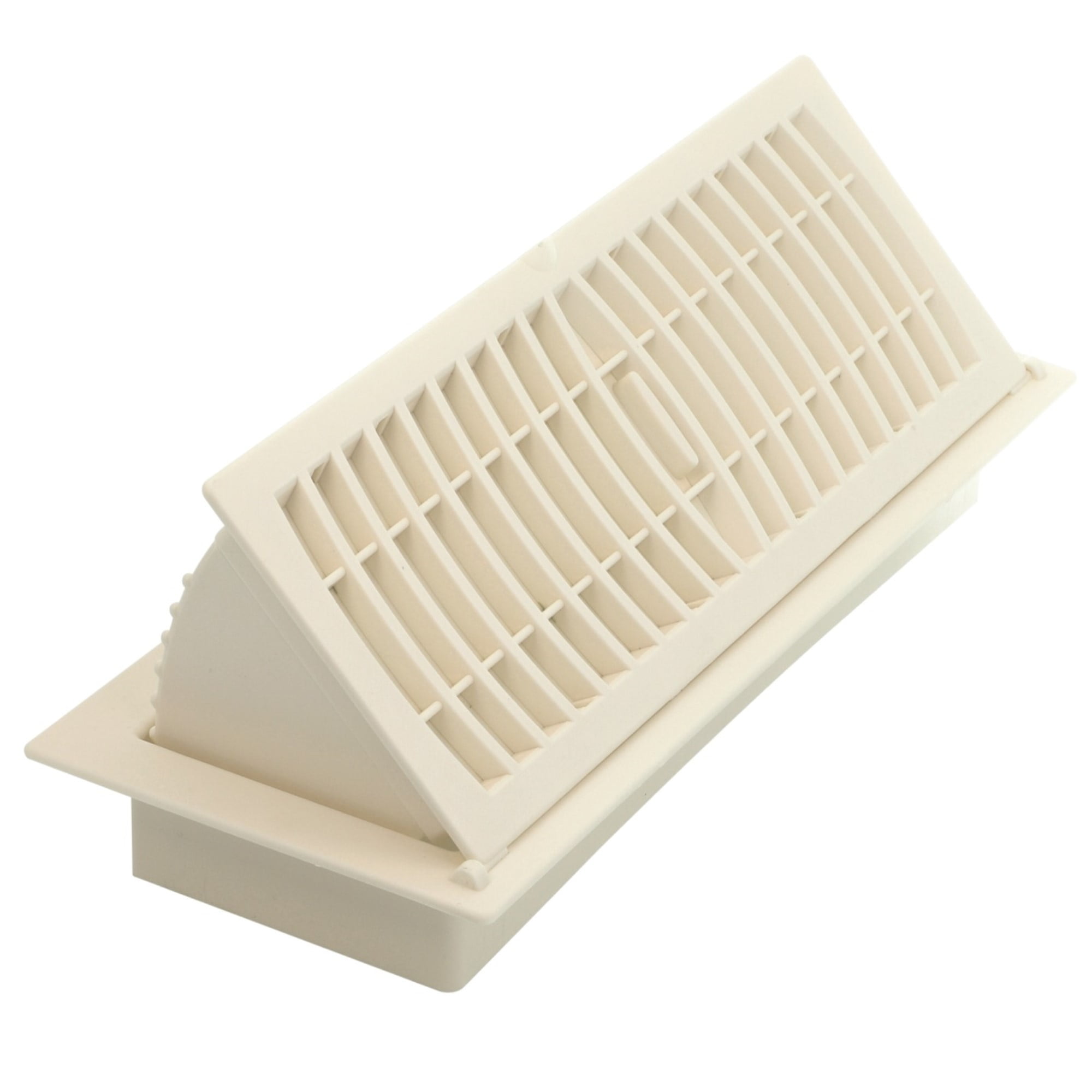 Imperial RG3055 Almond Plastic Pop Up Floor Register - 4inch x 10inch Duct Opening