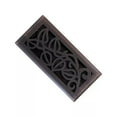 thumbnail image 1 of Imperial RG3280-A 4" x 12" Oil Rubbed Bronze Finish Vine Floor Register, 1 of 2