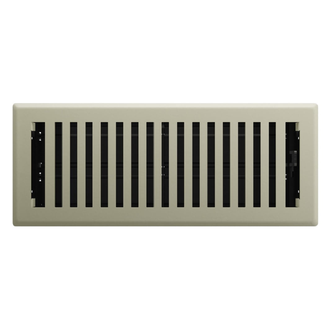Imperial RG3430 Floor Register, 12 in W Duct Opening, 4 in H Duct Opening, Polystyrene