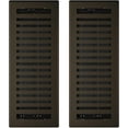 thumbnail image 1 of Imperial RG3435 Montezuma Decorative Floor Register, 4 x 12-Inch, Bronze Age, 2 Pack, 1 of 6