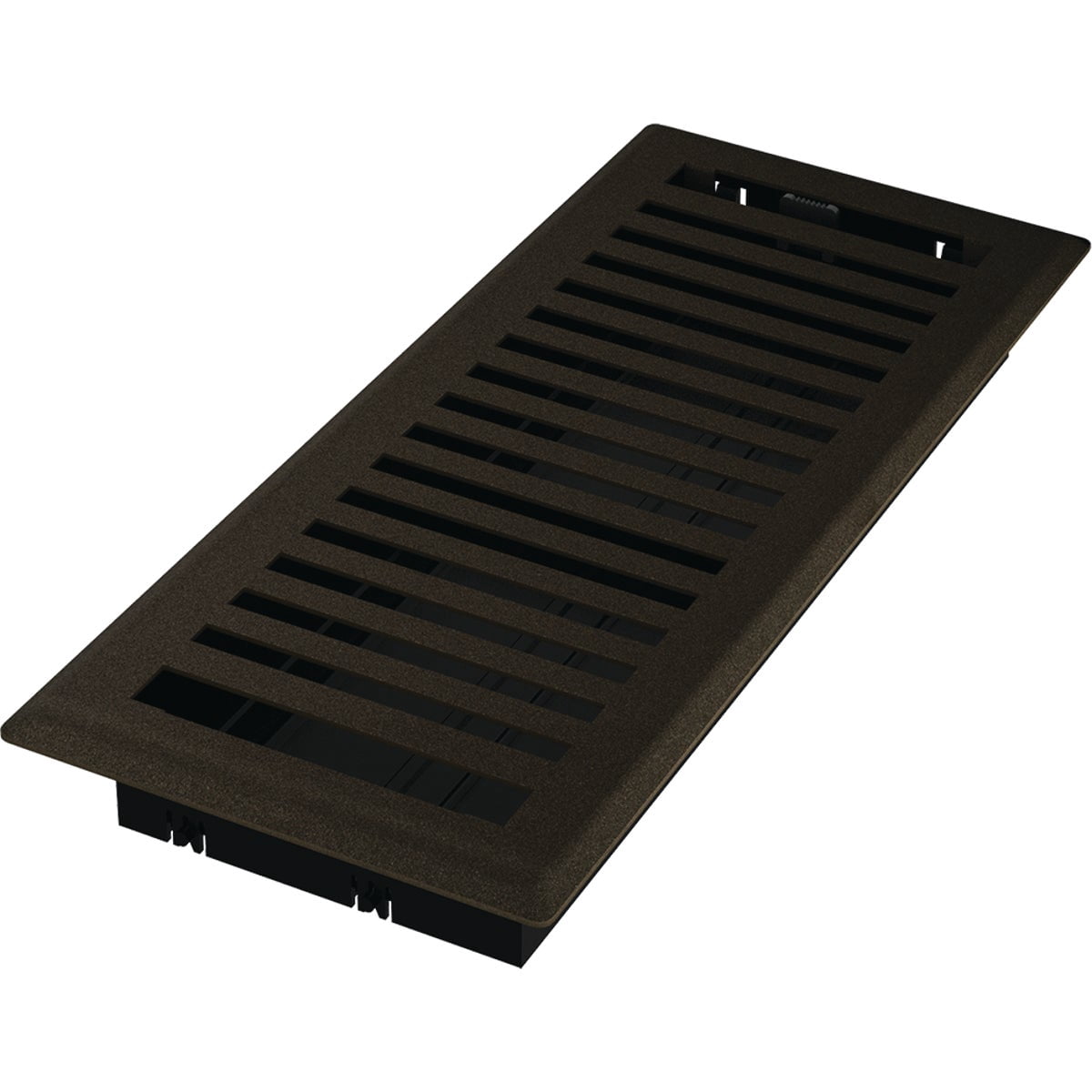 Imperial RG3435 Montezuma Decorative Floor Register, 4 x 12-Inch, Bronze Age, 5 Count