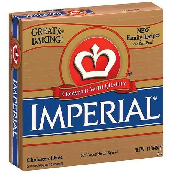 Imperial Regular 65 Percent Vegetable Oil Spread, 16 Ounce - 24 per case.