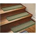 thumbnail image 1 of Imperial Rug Carpet Stair TREADS - Hunter Green (Pack of 4), 1 of 5