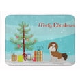 thumbnail image 1 of Imperial Shih Tzu Christmas Tree Machine Washable Memory Foam Mat, 1 of 4