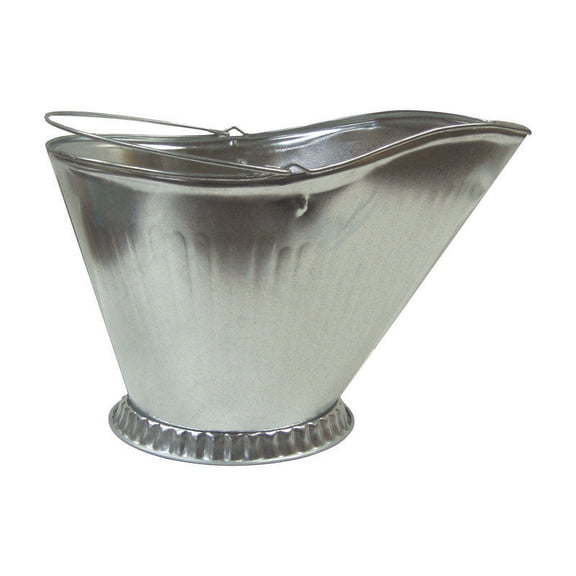 Galvanized Coal Hod