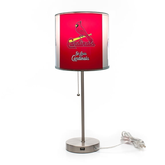 Imperial St. Louis Cardinals Chrome Desk Lamp