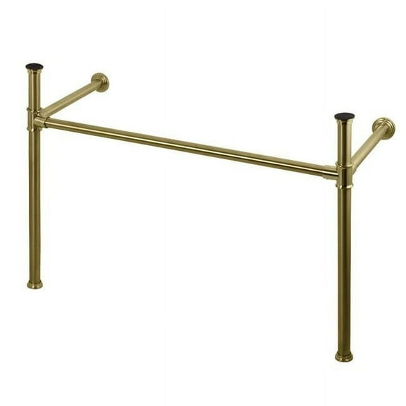 Imperial Stainless Steel Console Legs, Brushed Brass
