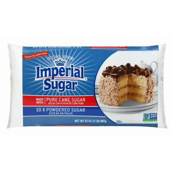 Imperial Sugar 10X Powdered Sugar, 32 oz (Pack of 4)