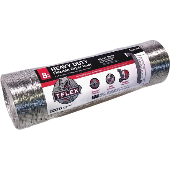 Imperial T-Flex Semi-Rigid Dryer Duct - Single Pack