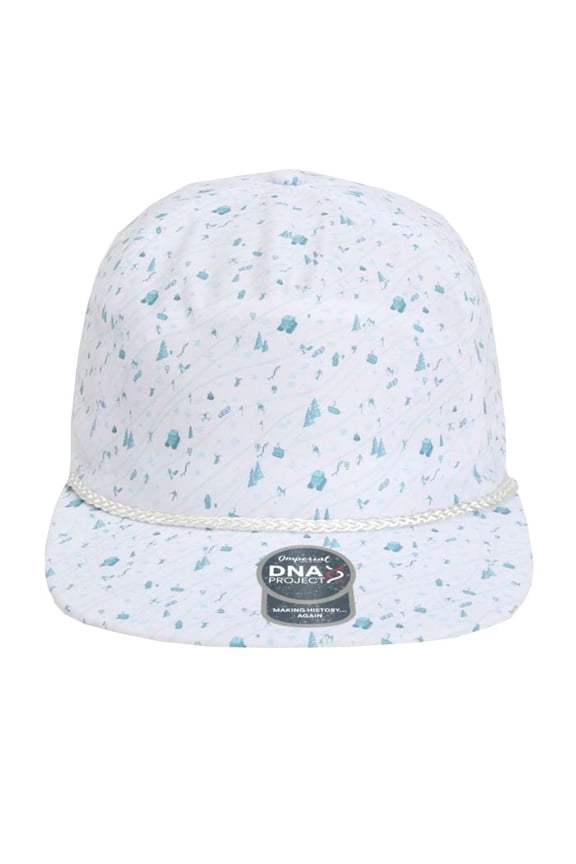 The Aloha Rope Cap, Winter Blue - Adjustable