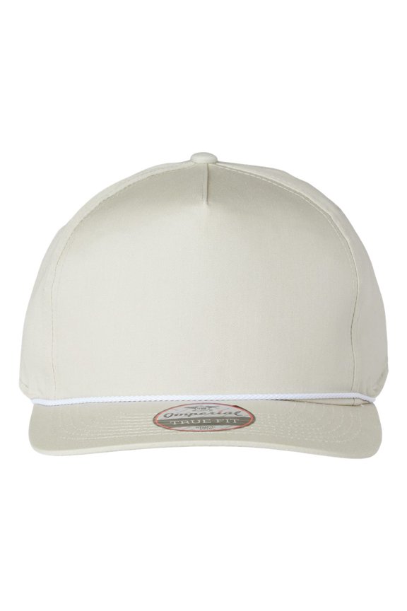 - The Barnes Cap - 5056 - Putty/ White - Size: Adjustable