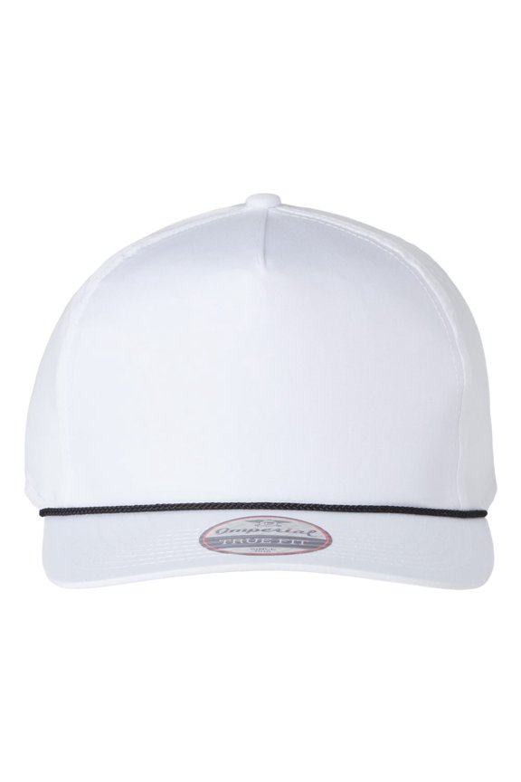 - The Barnes Cap - 5056 - White/ Black - Size: Adjustable