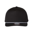 thumbnail image 1 of Imperial The Barnes Cap, Black/ White - Adjustable, 1 of 3