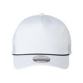 thumbnail image 1 of Imperial - The Rabble Rouser Cap - 5055 - White/ White/ Black - Size: Adjustable, 1 of 3