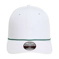 thumbnail image 1 of Imperial  The Wingman Cap, White & Dark Green - Adjustable, 1 of 5