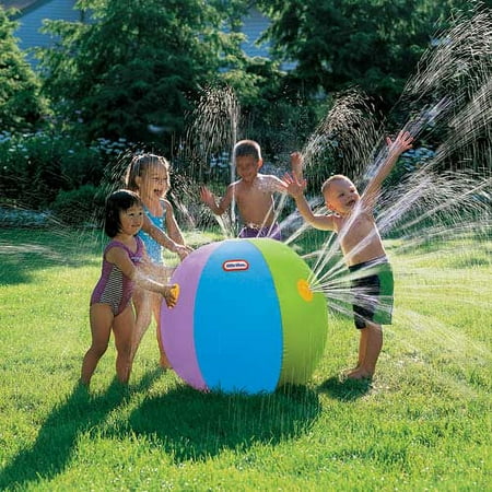 Imperial® Toy Little Tikes® Beach Ball Sprinkler, Multi-colored Ball