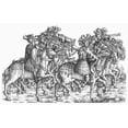 thumbnail image 1 of Imperial Trumpeters. Nthe Imperial Trumpeters Of Holy Roman Emperor Maximilian I. Woodcut Early 16Th Century, 1 of 4