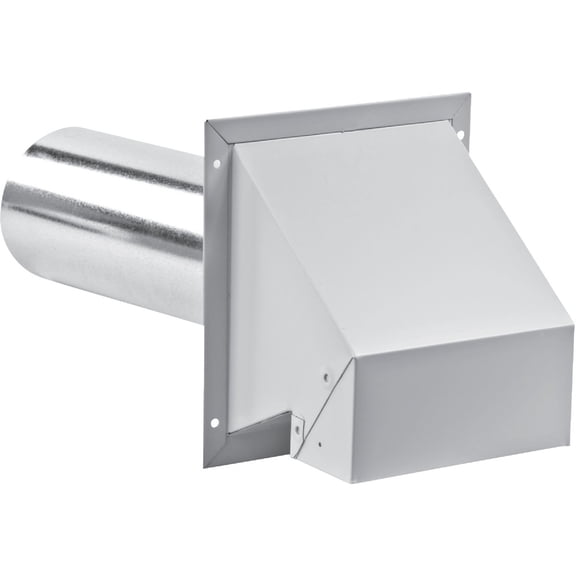 Imperial VT0501 4-Inch Exhaust Dryer Vent Cap, with Intake Hood Conversion, 1-Pack