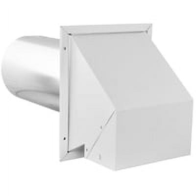 Imperial VT0503 R2 Series Exhaust and Intake Hood, White, 6 in
