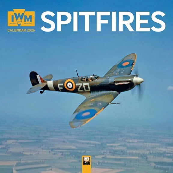 Imperial War Museums: Spitfires Wall Calendar 2026 (Art Calendar), (Paperback)