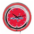 thumbnail image 1 of Imperial Washington Capitals 14'' Neon Clock, 1 of 3