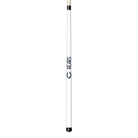 Imperial White Chicago Bears Short Billiard Cue