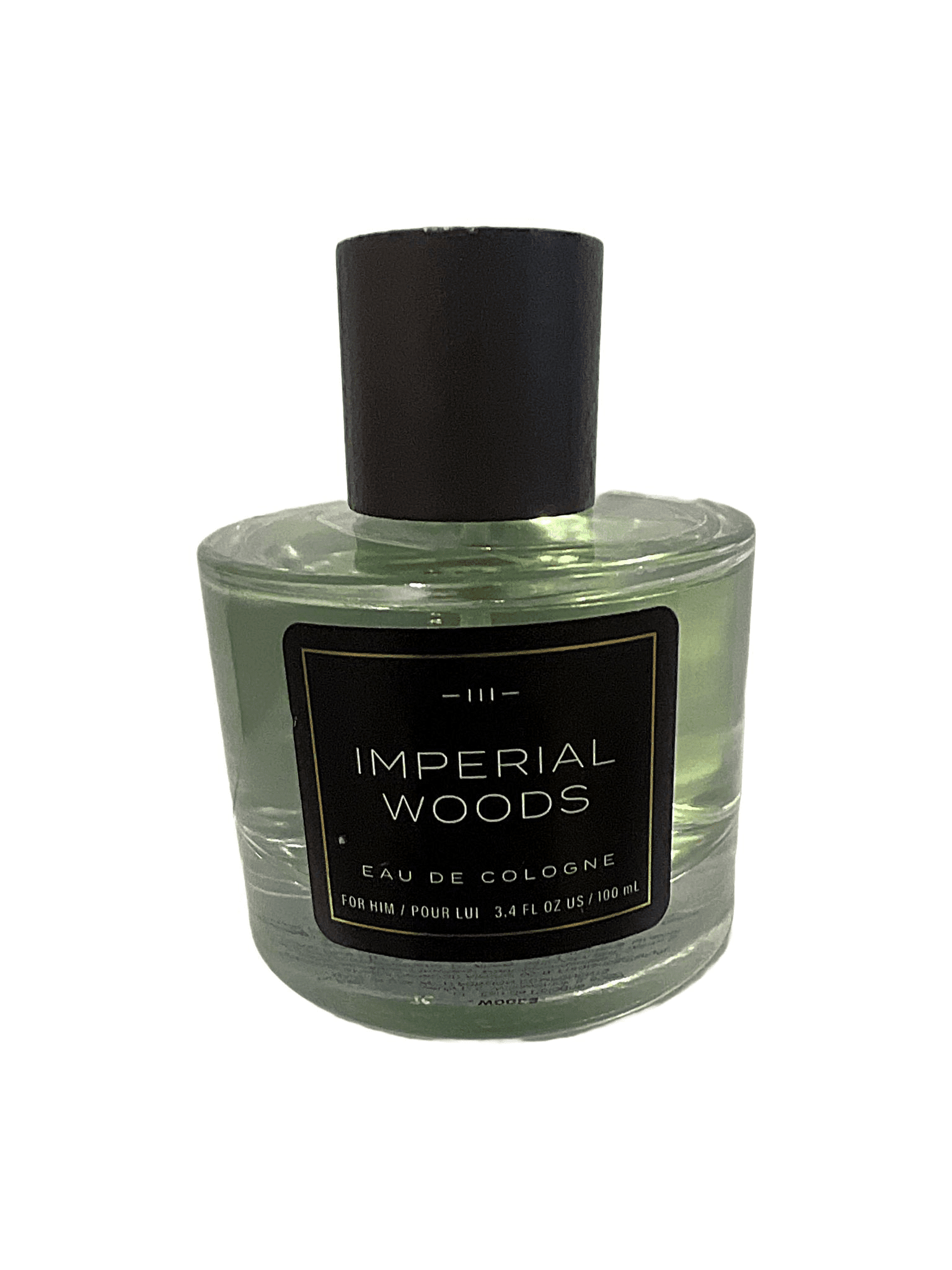 Imperial Woods Eau de Cologne for Men, 3.4 FL OZ, 100 ml