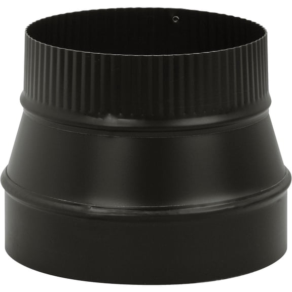 Imperial Manufacturing Group Imperial #bm0080 8x7 Black 24ga Reducer  Residential Use, Standard Application
