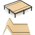 Imperius Foldable Box Spring, Bunkie Board, Bed Support Slats, Bed