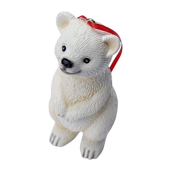 Impermeable Rosin Bear Statue Outdoor Garden Deck Simple Suspend Inside Use