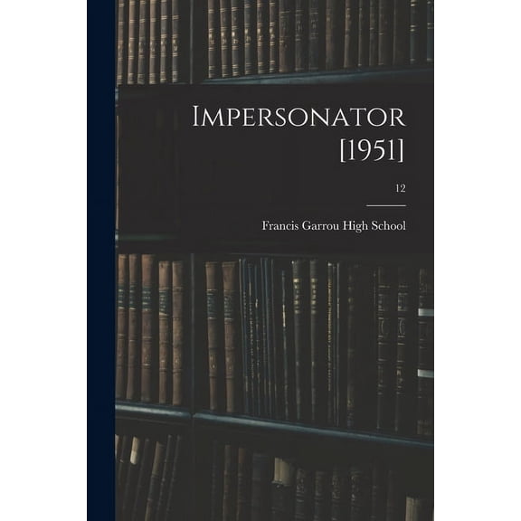 Impersonator [1951]; 12, (Paperback)