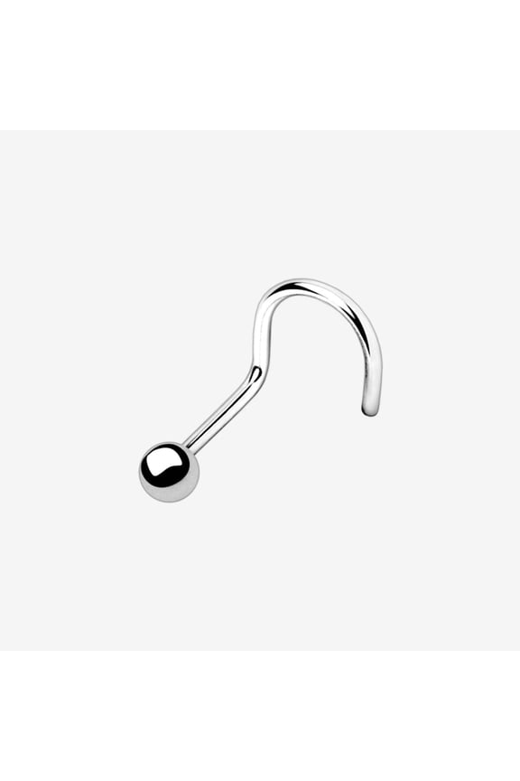 Implant Grade Titanium Ball Top Nose Screw Ring