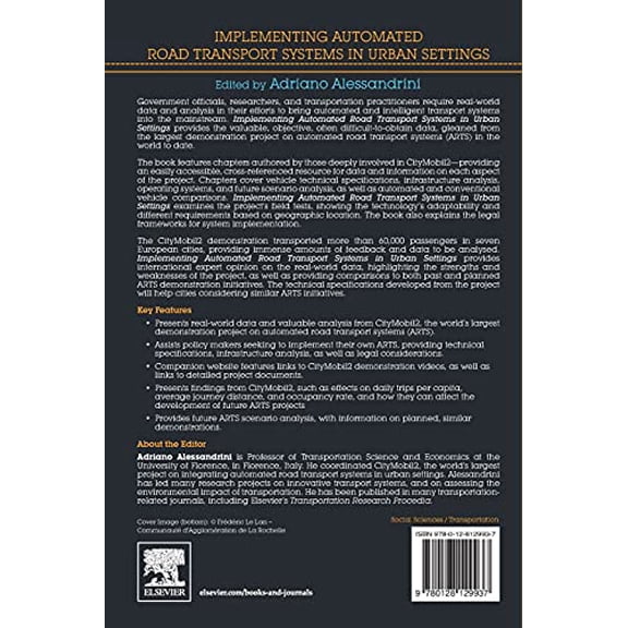 Pre-Owned Implementing Automated Road Transport Systems in Urban Settings