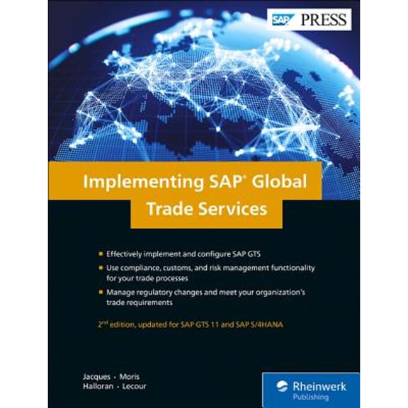 Pre-Owned Implementing SAP Global Trade Services (Hardcover) 1493217097 9781493217090