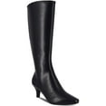 thumbnail image 1 of Impo Womens Namora Faux Leather Zip Up Knee-High Boots, 1 of 3