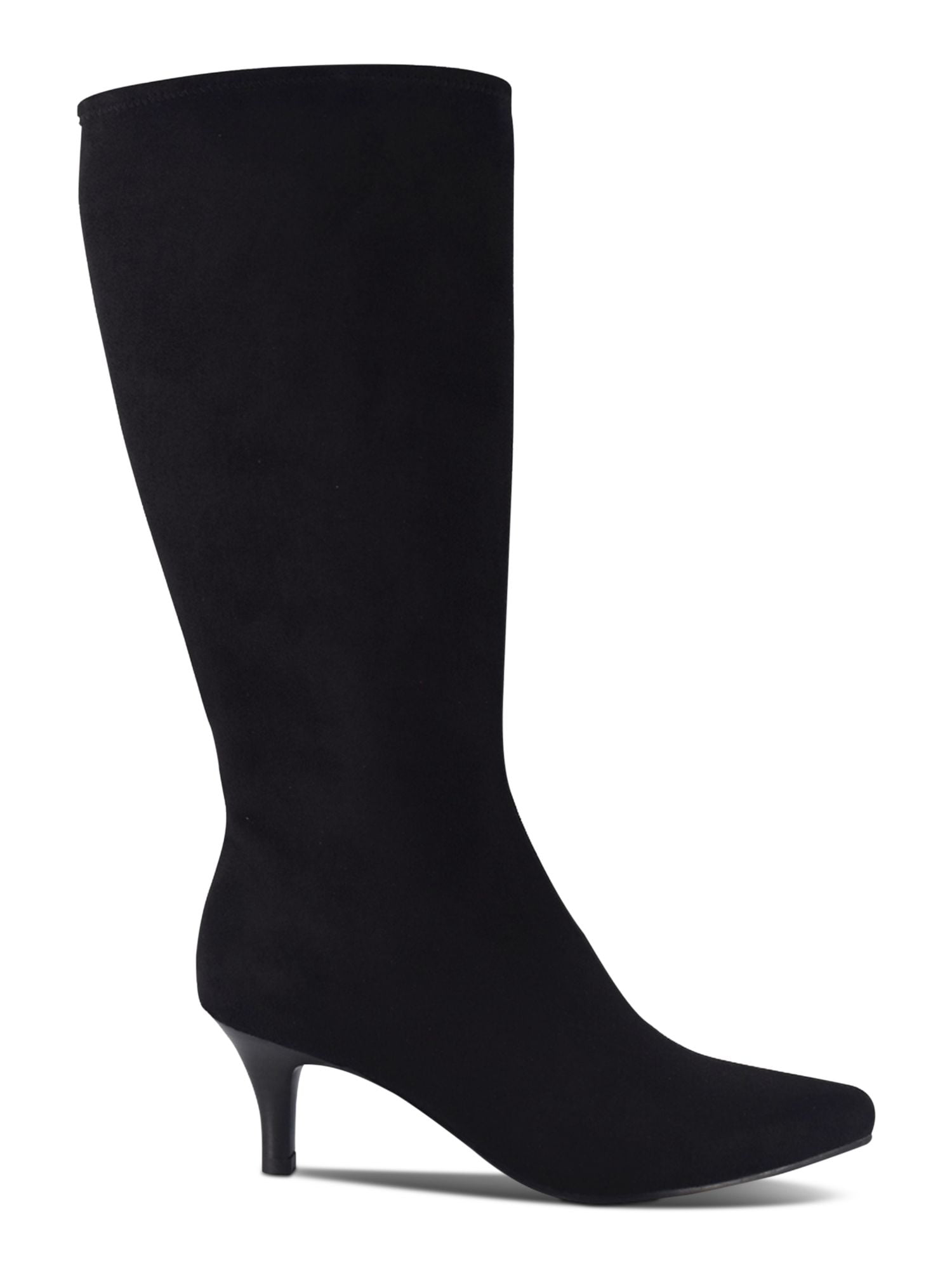 Impo Womens Namora Faux Suede Pointed Toe KneeHigh Boots