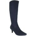 thumbnail image 1 of Impo Womens Namora Faux Suede Zip Up Knee-High Boots, 1 of 6