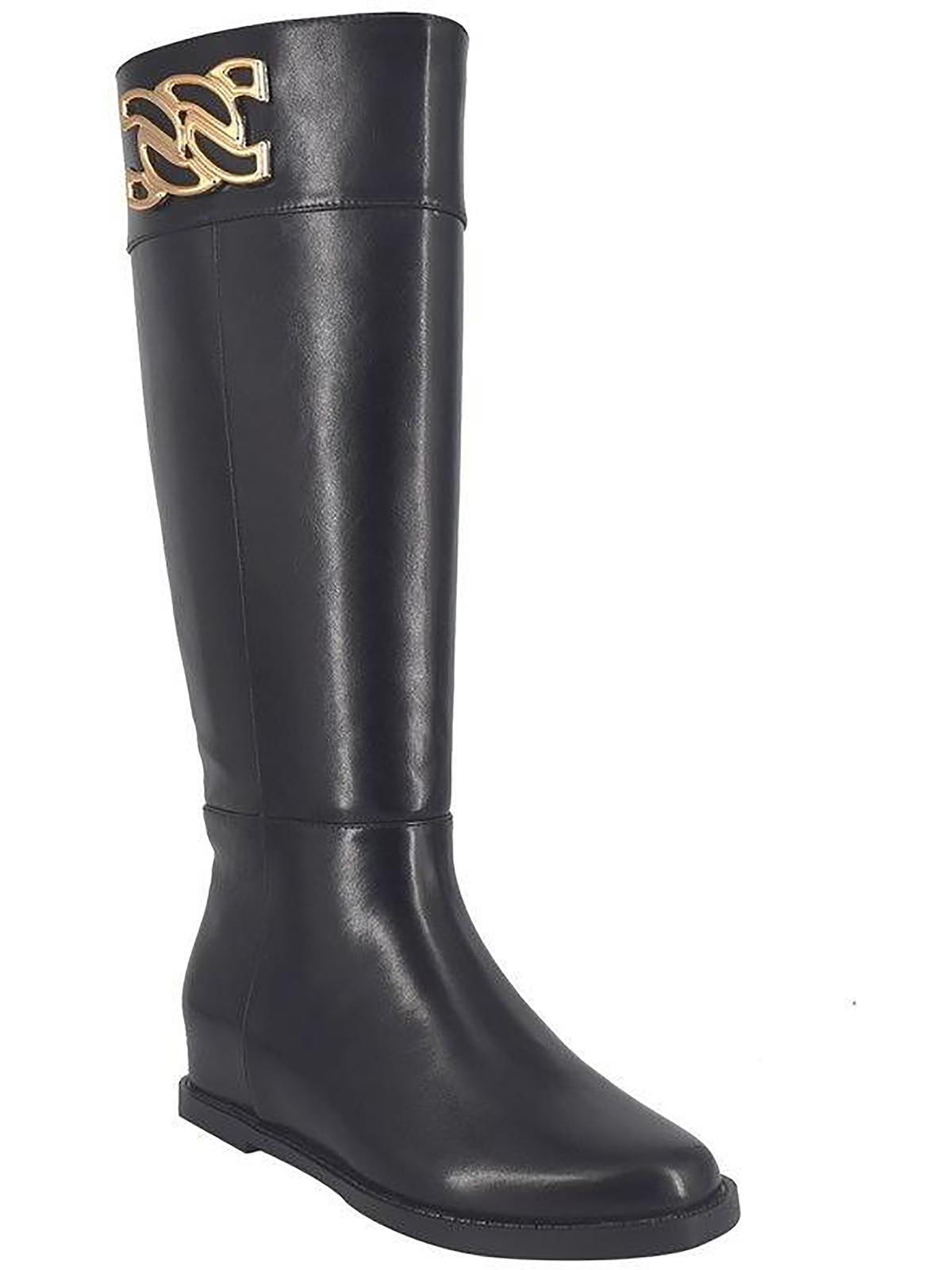 Impo Womens REILEY Faux Leather Zip Up Knee High Boots Walmart