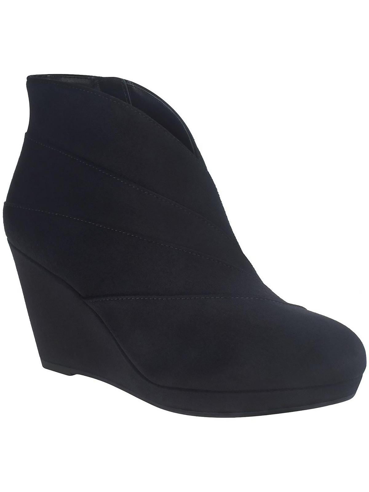Impo Womens Thorson Faux Suede Ankle Booties Walmart Business