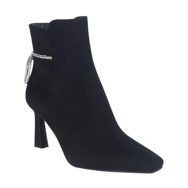 Impo Womens Vangie Faux Suede Embellished Ankle Boots
