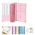 thumbnail image 1 of Important Document Organizer, Ngxiha Folders for Document, Binder for Important Documents, Family Emergency Planner, Paper File Folio Organizer with Labels Bound Expanding File, 1 of 8
