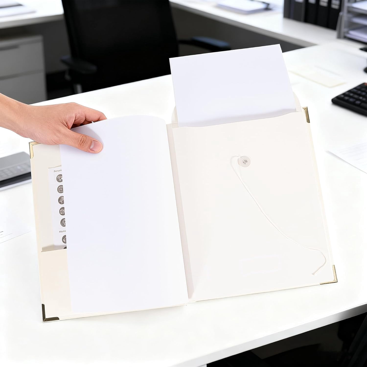 Dob Folder Important Document Organizer with Labels Expanding File Folder Storage ...