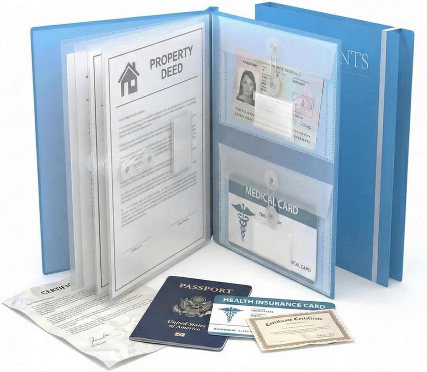 Important Document Orizer, Folders for Documents, Family File Folder ...