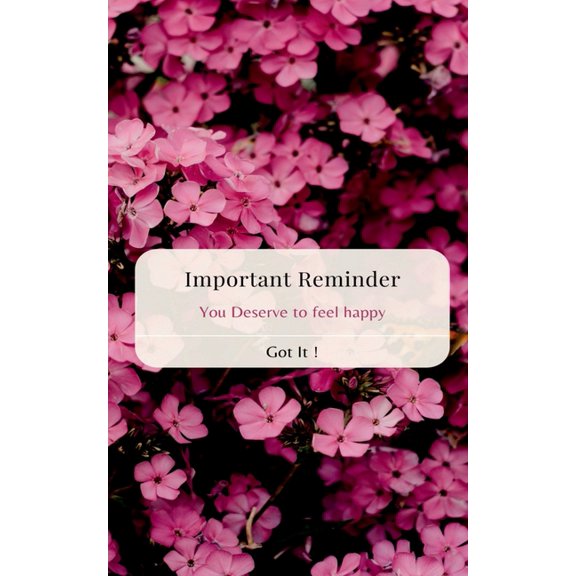 Important Reminder, (Paperback)